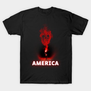 america ll flame on T-Shirt